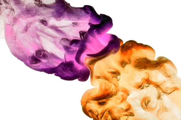 Vibrant Colors Abstract Bright Smoke Background Splash Paint Water Colorful — Stock Photo, Image