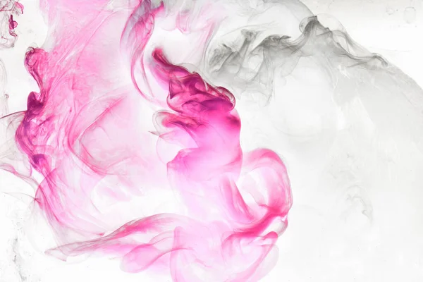 Kleurrijke Abstracte Achtergrond Heldere Roze Verf Water Levendige Danskleuren Wervelende — Stockfoto