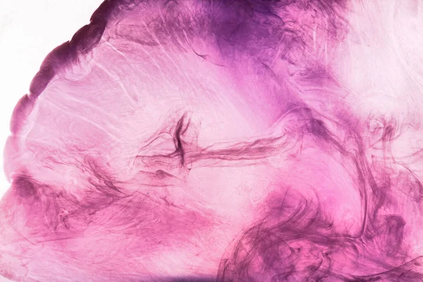 연기로 이루어진 분홍빛 은물의 배경에 액체의 콘셉트 다이시 — 스톡 사진