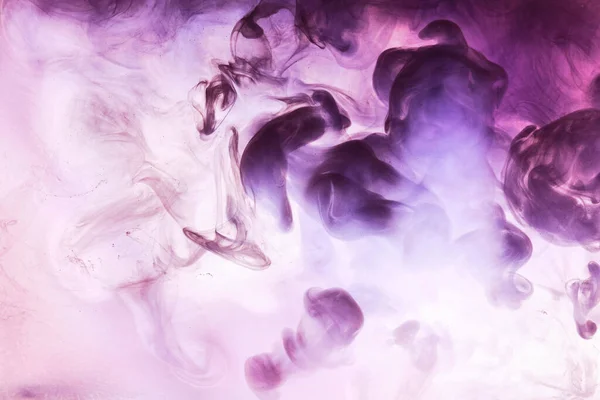 Abstract Pink Purple Cloud Smoke Paint Water Background Fluid Art — Stock Photo, Image