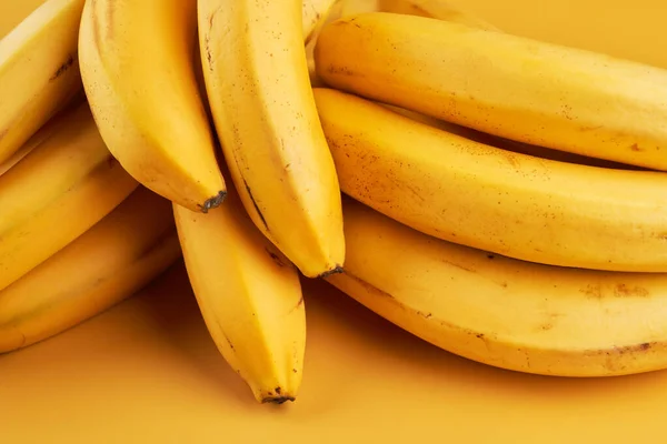 Yellow Bananas Close Background — Stock Photo, Image