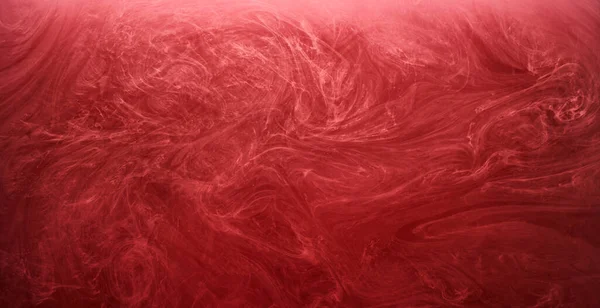 Abstrait Fond Océan Rouge Peintures Rubis Dans Eau Papier Peint — Photo
