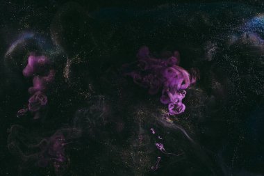 Soyut gece gökyüzü, dış uzay arkaplanı