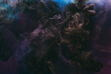 Soyut gece gökyüzü, dış uzay arkaplanı