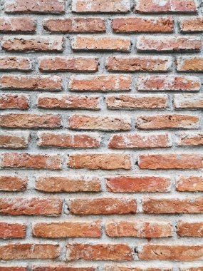 Tuğla duvarların dokusu                               
