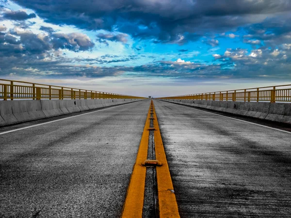 Carretera, autopista, puente —  Fotos de Stock