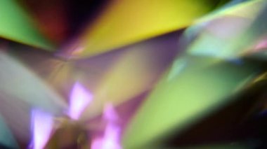 Rotating Diamond Prism Macro Motion Background