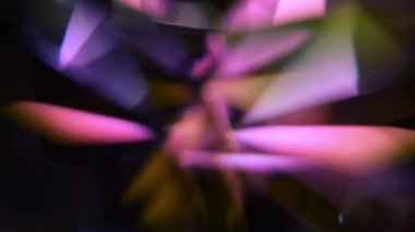 Rotating Diamond Ruby Macro Motion Background