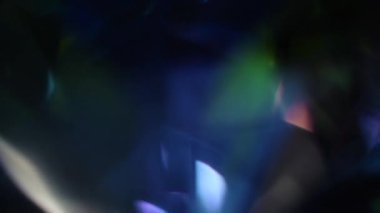 Rotating Diamond Sapphire Macro Motion Background