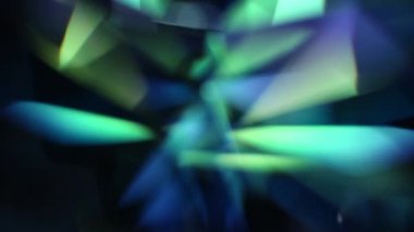 Rotating Diamond Sapphire Macro Motion Background
