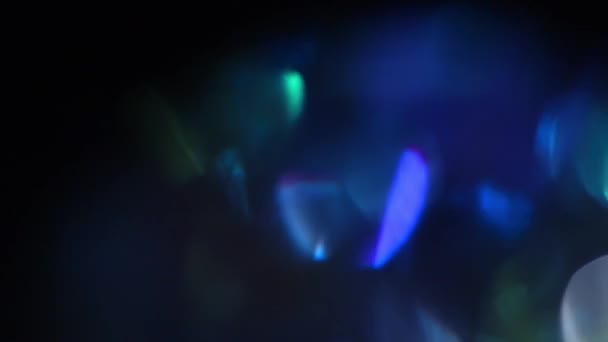 旋转钻石蓝宝石宏运动背景 — 图库视频影像