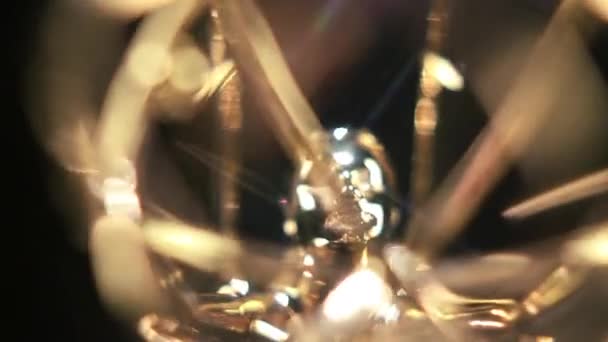 Emmy Award Close up Star Filter — Stockvideo