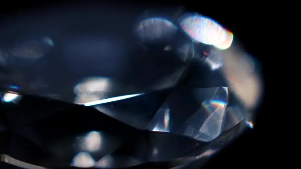 Κοντινό πλάνο του διαμαντιού — Αρχείο Βίντεο