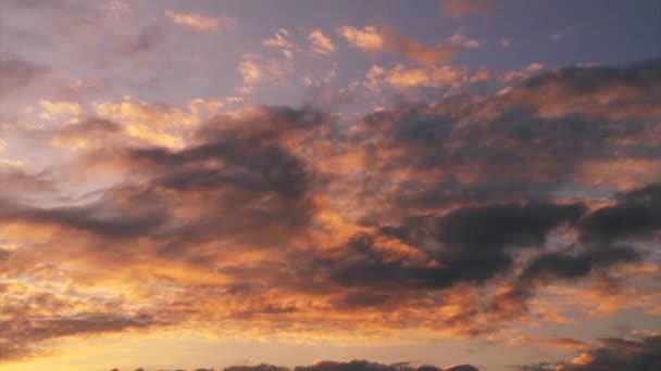 Atardecer del Medio Oeste Oro — Vídeos de Stock