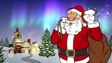 Kuzey Kutbu 'nda Noel Baba Dalgalanması Kapanıyor