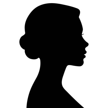 Dans markalı spor takımları ve enerjik gençlik kampanyaları için yüksek kalçalar atletik profil vektörü. Vektör illüstrasyonu