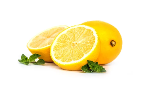 Lemon isolated on white background. — Stock Photo, Image