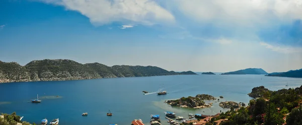 Kaş kale görünümünü Panaromic