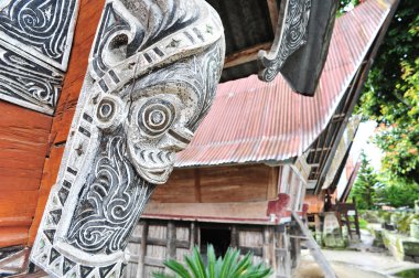 Etnik Sumatra Batak ev süs eşyaları