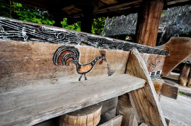 Etnik Sumatra Batak ev süs eşyaları