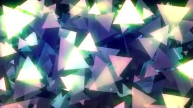 Parlayan Üçgenler Vj Loop