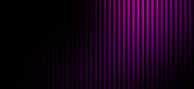 Herhangi bir tasarım projesine biraz modern stil ve dramatik beceri katan zarif çizgili bir desen içeren canlı bir mor gradyan..