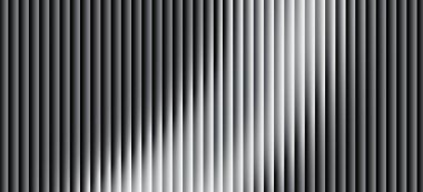 Dikey çizgilere sahip zarif gri tonlama gradyanı modern tasarımlar için çok yönlü bir zemin sunarak, herhangi bir projeye derinlik ve görsel ilgi katar..