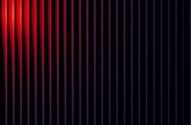 Canlı kırmızı ve mor çizgileri olan dinamik soyut bir arkaplan. Modern sunumlar, web siteleri ve yaratıcı tasarımlar için mükemmel bir görsel etki ve tarz arayışı..