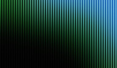 Mavi ve yeşil tonlarda dikey çizgilerin yer aldığı, karanlıktan aydınlığa geçtiği canlı ve soyut bir arkaplan. Resim, ticari projelerde tasarım unsuru olarak kullanılmak üzere eşsiz bir renk ve doku karışımı sergiler..