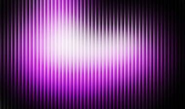 Büyüleyici mor bir arka plan dikey çizgiler, karanlıktan aydınlığa geçiş, ve merkezde parlak beyaz bir ışık, büyüleyici bir görsel efekt yaratır..