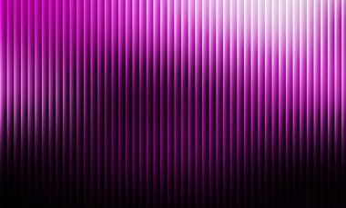 Görsel olarak çarpıcı bir arka plan, dikey çizgilerin mor renklerin gradyanı, koyu mordan parlak pembe ve beyaz renge geçiş, dinamik ve modern bir görsel efekt yaratır..