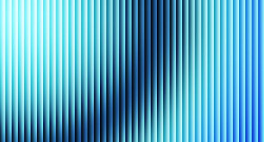 Canlı ve çağdaş bir arka plan, koyu mavi bir tuval üzerinde çoklu parlayan açık mavi köşeli çizgiler içeriyor. Çizgiler hız ve dinamizm yanılsaması yaratarak teknolojik gelişim kavramları ortaya koyuyor.,