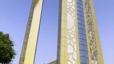 Mimari Dubai 'nin Çerçevesi' nin Harika Görünümü