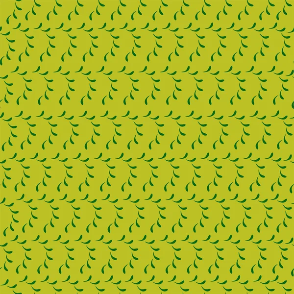 Yeşil şubeler ile soyut seamless modeli. Vektör çizim.