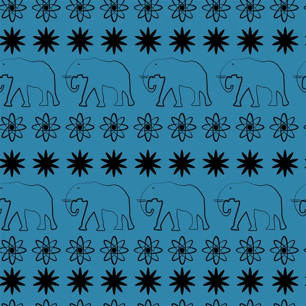 Süs çizim ile sevimli siyah beyaz sorunsuz doku. Mükemmel kapak, kart, duvar kağıdı, kumaş ve iç tasarım. 