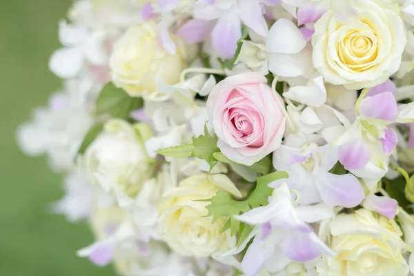 Colori pastello bouquet da sposa — Foto Stock