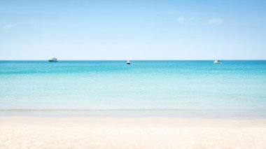 Güzel tropikal plaj