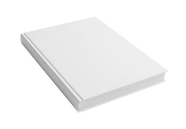 Resim, basit bir defter ya da deftere benzeyen basit bir bağlayıcı mekanizmayla birbirine bağlanmış boş, beyaz kağıt levhalar yığınını gösteriyor. Çarşaflar aynı büyüklükte ve kalınlıkta, temiz kenarları ve minimalist bir tasarımı var, w için ideal.