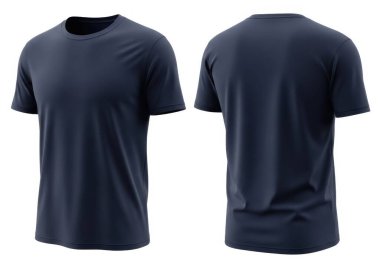 Görüntü, hem önden hem de arkadan gösterilen koyu gri kısa kollu bir tişörtü gösteriyor. Kumaş yumuşak ve hafif uyumlu görünüyor. Basit bir yaka ve asgari dikişlerle, günlük kıyafetlere uygun hale geliyor. Rengi bir unif.