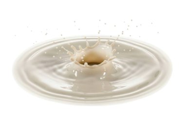 Bu görüntü beyaz, pürüzsüz kenarlı bir levhanın merkezde sığ ve şeffaf bir çöküntüyü gösteriyor. Sıvının küçük bir damlası görünür, dalgalanma etkisi yaratır, ve plakanın kenarında küçük bir damlacık oluşur,