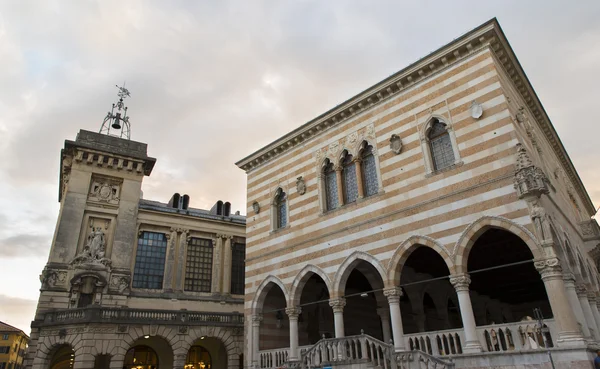 Udine의 역사적인 센터의 세부 사항 — 스톡 사진
