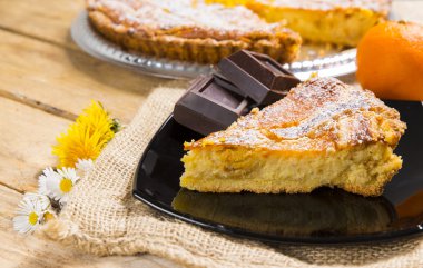 Napoliten klasik tarifin ile yapılan Pastiera