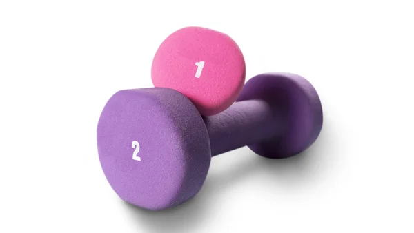 Small and light dumbbell for the gym Royalty Free Stock Photos