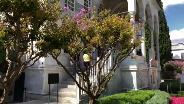 Inclinez Mosquée Agalar Palais Topkapi Istanbul — Video