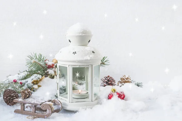 Geçmişten gelen güzel Noel tebrik kartı. 