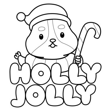 Sayfalarca şirin hamster çıkartması ve Noel aktivitesi. Turuncu ve beyaz renkler. Hamster 'ın özeti ve kutsal metin.