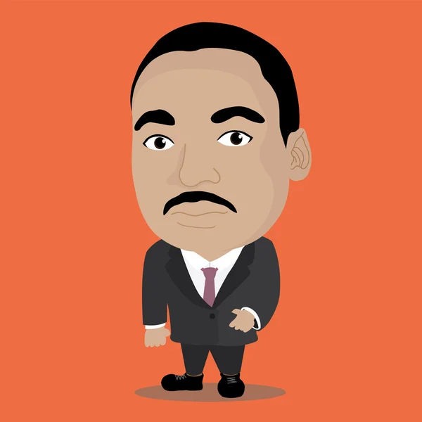 Teken van Martin Luther King — Stockvector