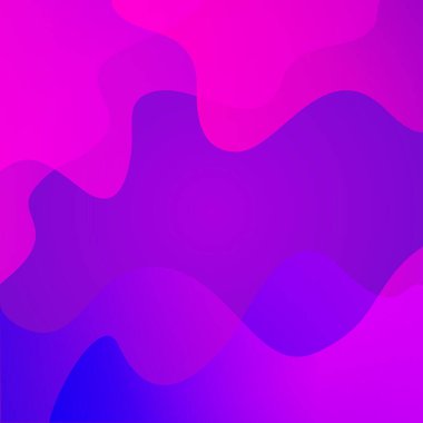 Pembeden maviye soyut bir arkaplan. Soyut şeffaf dalgalar. Yazdırma için vektör çizimi ve dokusu