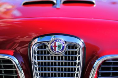 San Diego, Kaliforniya, ABD-Eylül 08: Retro alfa romeo Radi