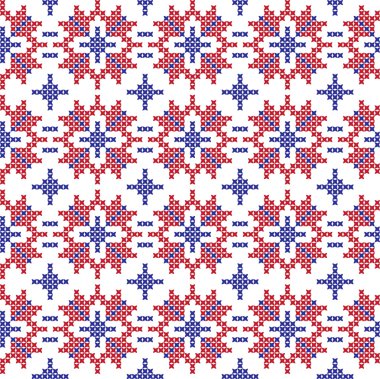 Saydam arka plan üzerine işlemeli desen